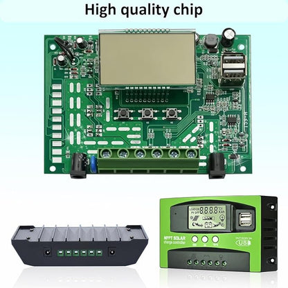 100A MPPT Solar Charge Controller 12v/24v Current Auto Focus MPPT Tracking - Image 3