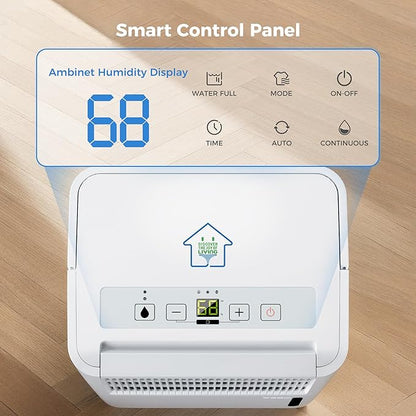 2, 500 Sq Ft Portable Home Dehumidifier - Image 3