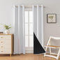 Anytime 100% Blackout Curtain 2 Panels Set, Thermal Insulated Window Drapes by Anytime