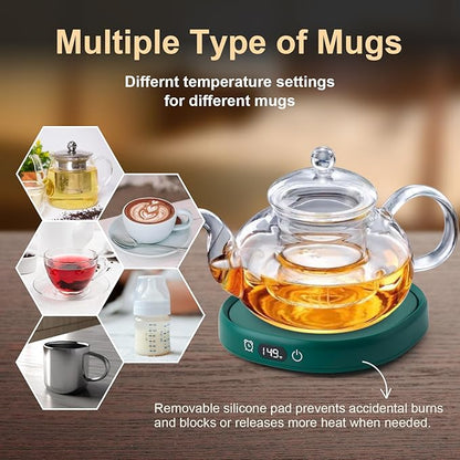 Bsigo Cute Cat Mug Set & Electric Smart Mug Warmer - Image 4