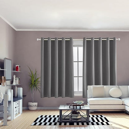 Anytime 100% Blackout Curtain 2 Panels Set, Thermal Insulated Window Drapes - Image 5