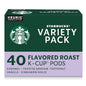 Starbucks K-Cup Coffee Pods, Flavored Hot or Iced Coffee, Variety Pack by StarbucksbyNespresso