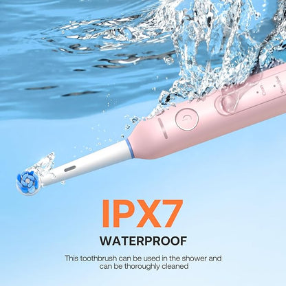 Bitvae Rotating Electric Toothbrush 2 Packs - Image 3