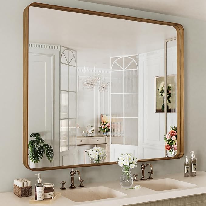 LOAAO 48X40 Inch Bathroom Mirror - Image 3