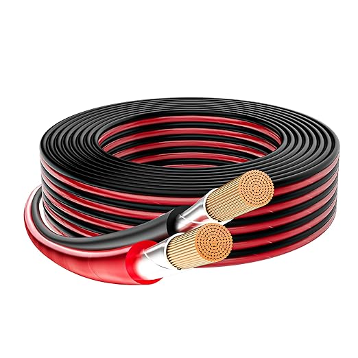 Mygatti 16/2 Gauge Speaker Wire 20FT, 16/2 AWG 2 Conductors OFC Pure Copper by Mygatti