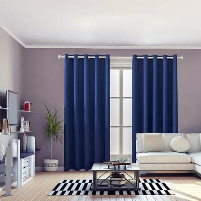 Anytime 100% Blackout Curtain 2 Panels Set, Thermal Insulated Window Drapes - Image 5