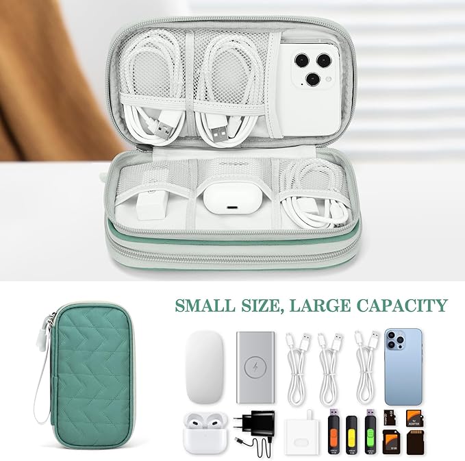 FYY Electronic Organizer, Travel Cable Organizer Bag Pouch Electronic - Image 6