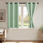JIUZHEN Aqua Blackout Curtains by JIUZHEN