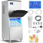 Commercial Ice Maker Machine 600 Lbs/24H, 350 Lbs Large Storage, Stainless by Velieta-SpecialistinFridge