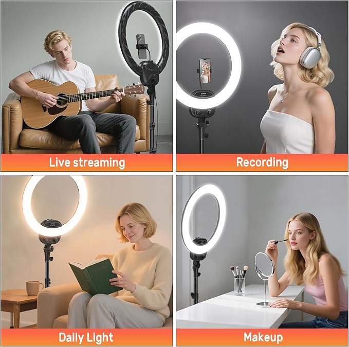 ALTSON 14'' Selfie Ring Light - Image 4