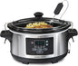 Hamilton Beach Portable 6 Quart Set & Forget Digital Programmable Slow Cooker by HamiltonBeach