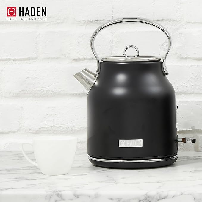 HADEN Heritage 1.7 Liter Stainless Steel Electric Kettle, Hot Water Kettle - Image 7