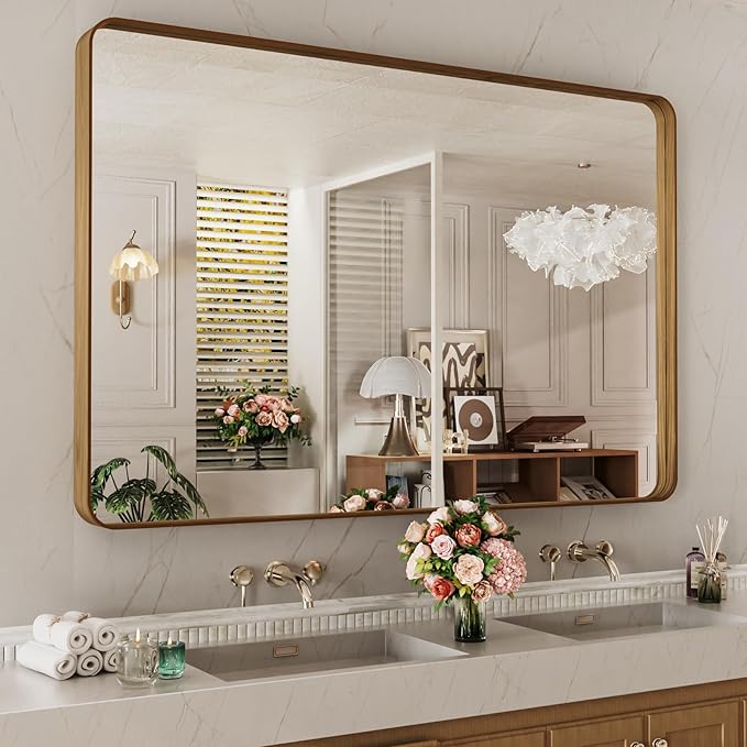 LOAAO 55X30 Inch Bathroom Mirror - Image 3