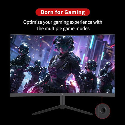 KTC 24 Inch 1500R Curved Gaming Monitor, 180Hz 1ms FHD 1080p VA Monitor - Image 8