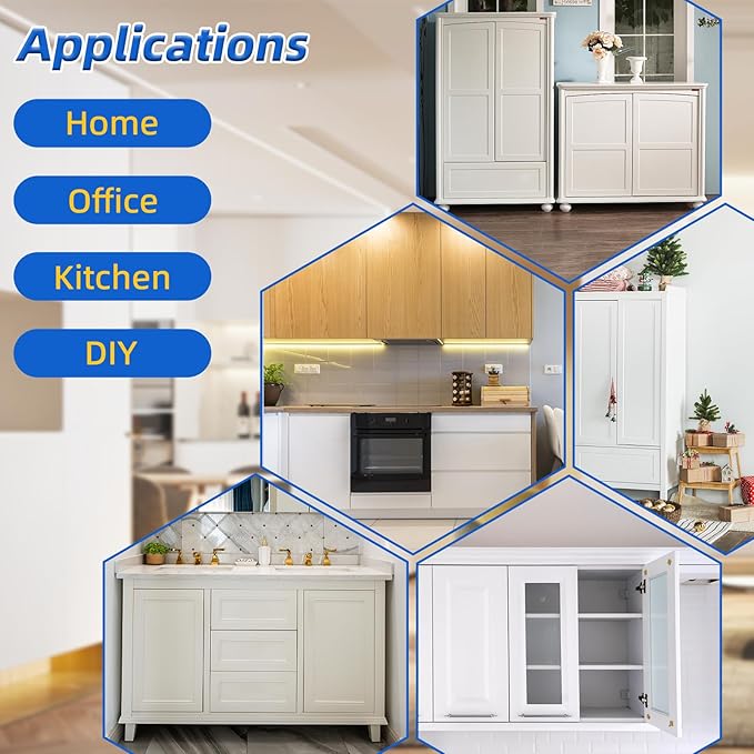 Jiayi Push to Open Magnetic Door Latch Cabinet Hardware Heavy Duty Push Magnets - Image 4