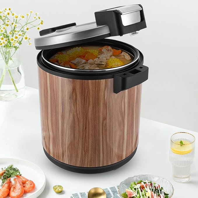 DNYSYSJ 6 Gallon Commercial Rice Steamer Cabinet, 23l Electric Rice Warmer - Image 3