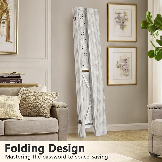 Aleesing 4 Panel Pegboard Display - Image 6