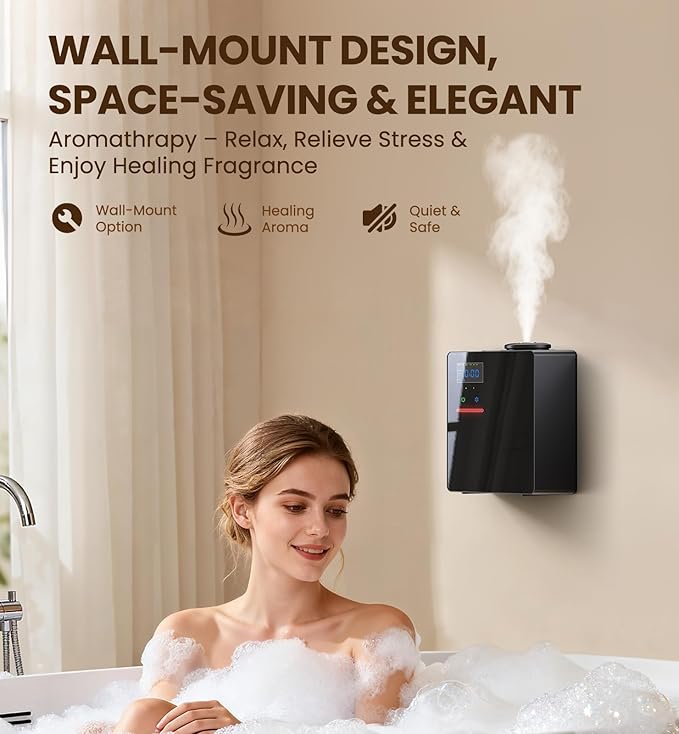 Waterless Essential Oil Diffuser 5000 Sq.Ft Coverage - Image 7