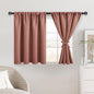 JIUZHEN Short Blackout Curtains by JIUZHEN