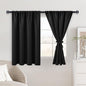 JIUZHEN Short Blackout Curtains by JIUZHEN