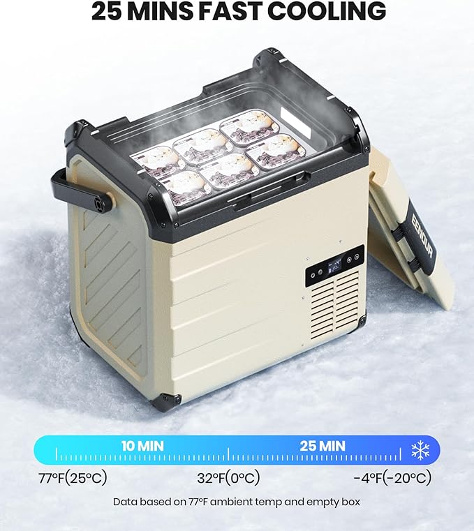 EENOUR D18 12 Volt Car Refrigerator, Portable Freezer - Image 4