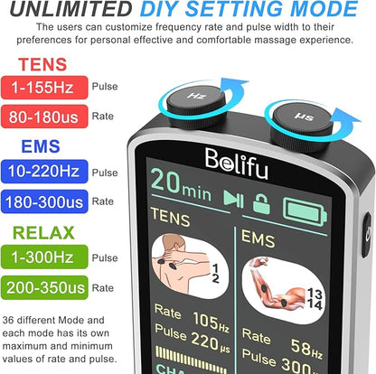 TENS EMS Unit Muscle Stimulator - Image 5