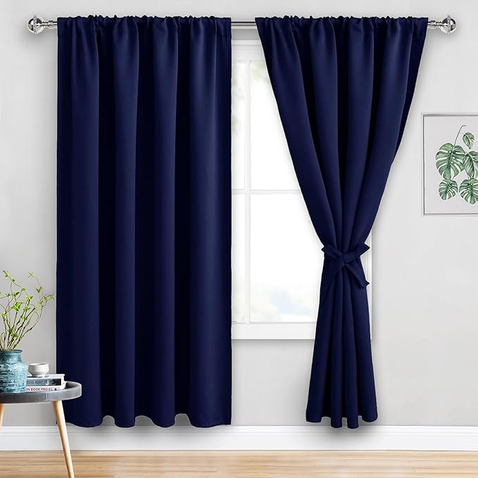 JIUZHEN Blackout Curtains for Bedroom by JIUZHEN
