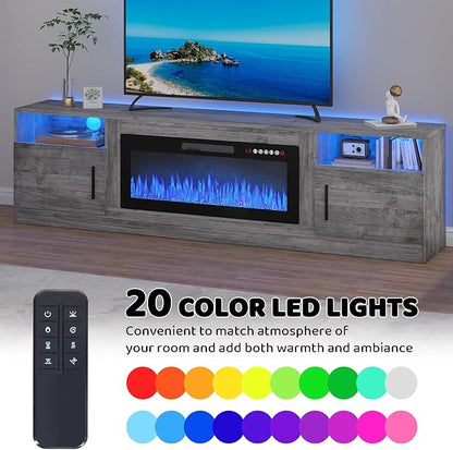 Lemberi Fireplace tv Stand - Image 4