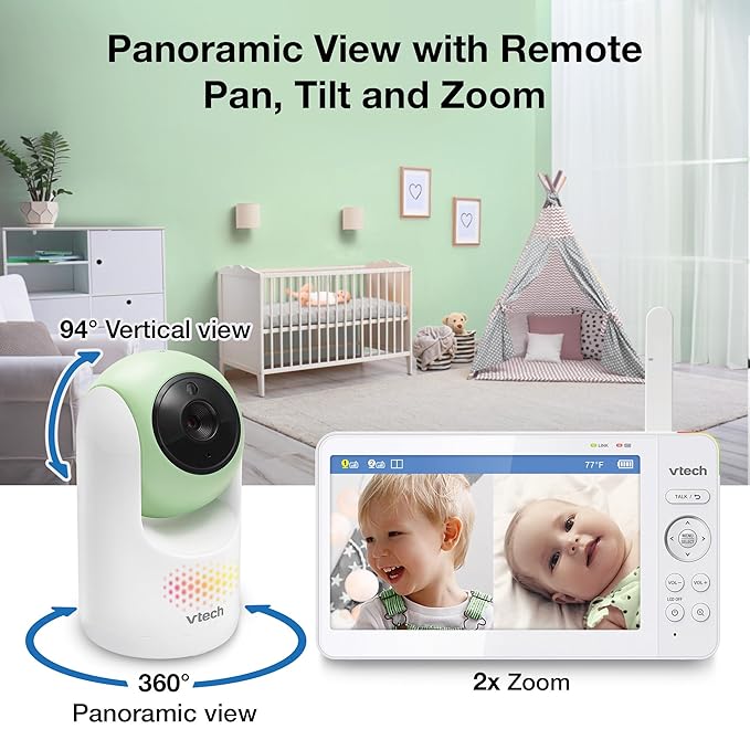 VTech 2-Cameras Video Baby Monitor - Image 4