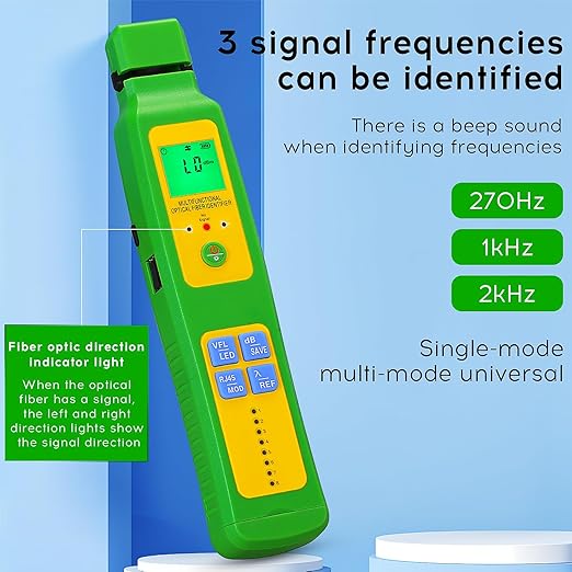 5-in-1 with RJ45 OPM LED Lighting A-507 Live Fiber Optic identifier with OFI - Image 5