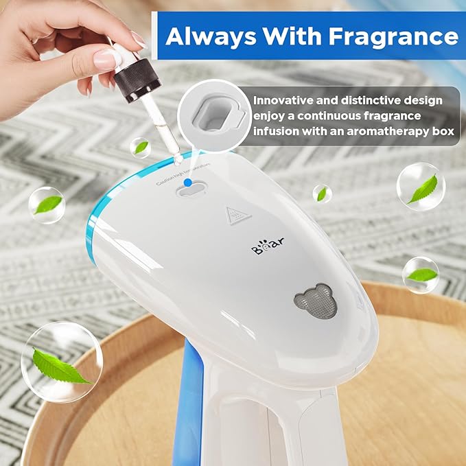 Bear Steamer for Clothes, 1300W Powerful Fast-Heating Handheld Garment and - Image 4