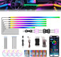 2026 Upgraded Car Ambient Lighting Kits Dreamcolor Acrylic Interior Car LED by AMKI