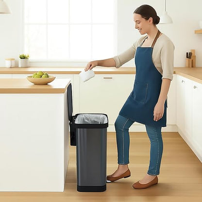 Glad Stainless Steel Step Trash Can - Image 9