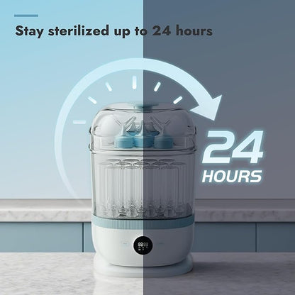 Papablic Bottle Sterilizer and Dryer Pro Max, 13 Bottles Extra-Large Capacity - Image 7