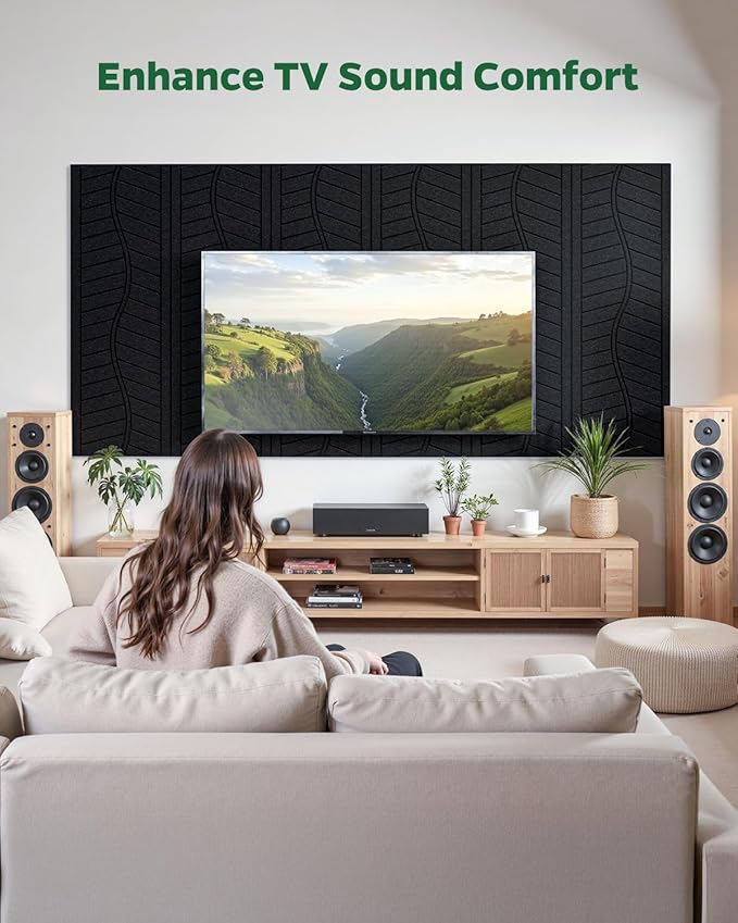 Topnaca 6 Pack Acoustic Panels Sound Absorbing - Image 4