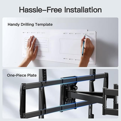 PERLESMITH Full Motion TV Wall Mount - Image 6
