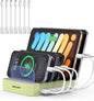 MSTJRY Charging Station for Multiple Devices : 5 Port Multi USB-A Charger by MSTJRY