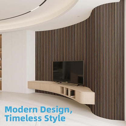 Art3d 2-Pack Acoustic Wood Slat Wall Panel - Image 2