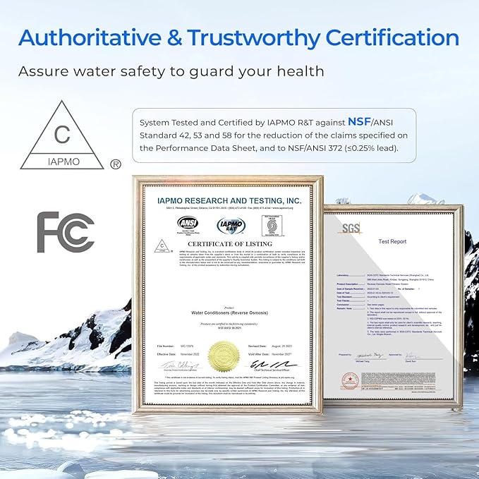 Waterdrop G3P600 Reverse Osmosis System, 8 Stage Tankless Reverse Osmosis Water - Image 4