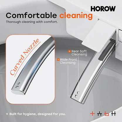HOROW Bidet Toilet 10" Rough-in, Smart Toilet - Image 5