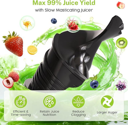 Kndko Juicer Machines, Slow Masticating juicer - Image 3