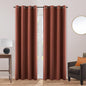 KOUFALL Terracotta Boho Curtains Blackout by KOUFALL