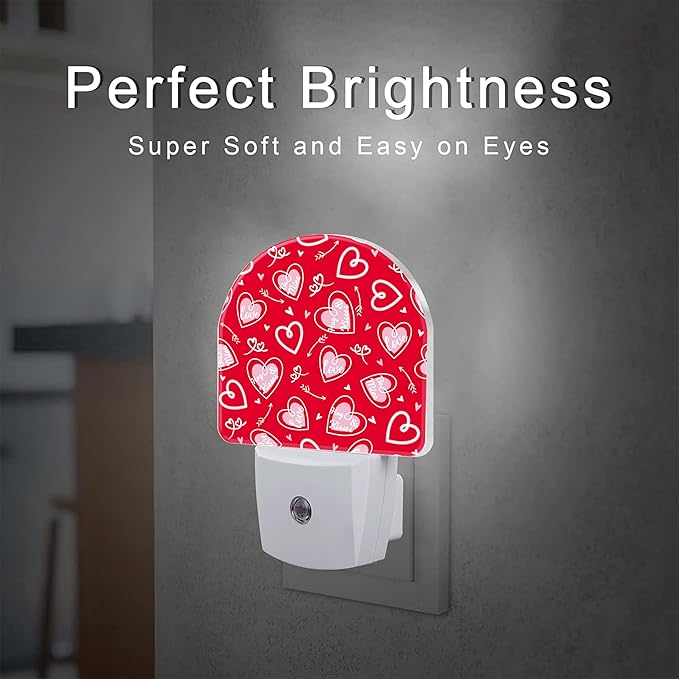 sndheke Valentine's Day Love Words and Arrow Night Light - Image 2