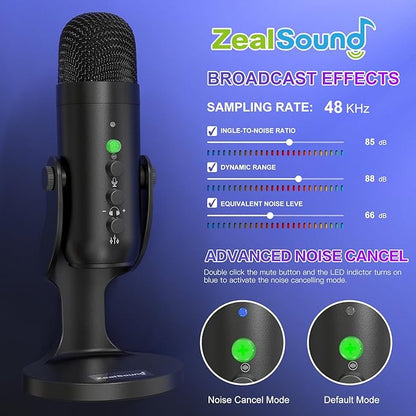 ZealSound Podcast Microphone, Podcast Equipment Bundle - Image 6