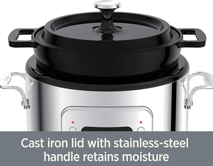 All-Clad 5 Quart 7-in-1 Electric Slow Cooker - Image 3