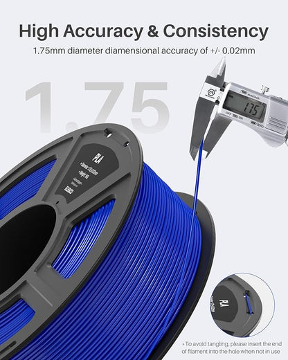 ELEGOO PLA Filament 1.75mm Bundle 4KG, 3D Printer Filament Dimensional Accuracy - Image 2