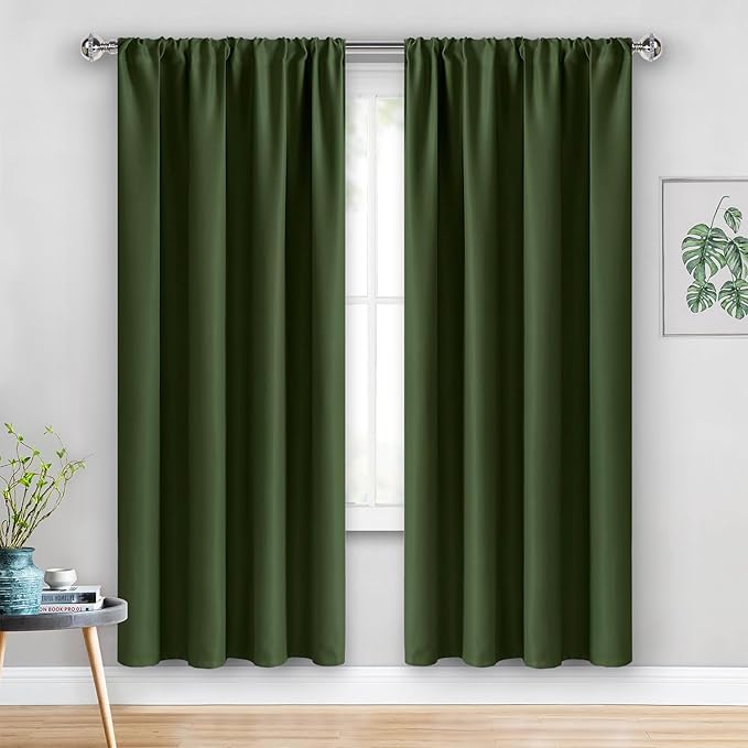 JIUZHEN Blackout Curtains for Bedroom– Thermal Insulated, Noise Reducing Room - Image 7