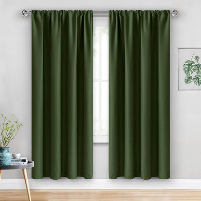 JIUZHEN Blackout Curtains for Bedroom– Thermal Insulated, Noise Reducing Room - Image 7