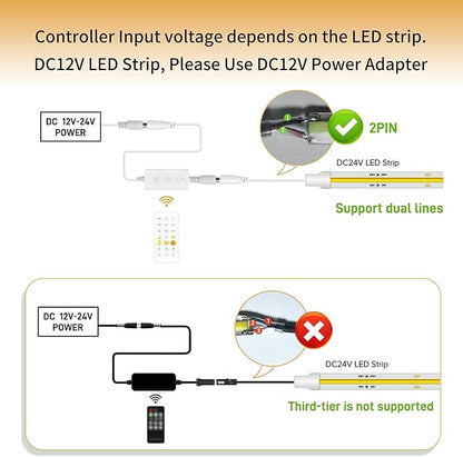 Pandery CCT LED Controller Kit, iOS/Andriod App Control 2.4G RF Wireless Remote - Image 7