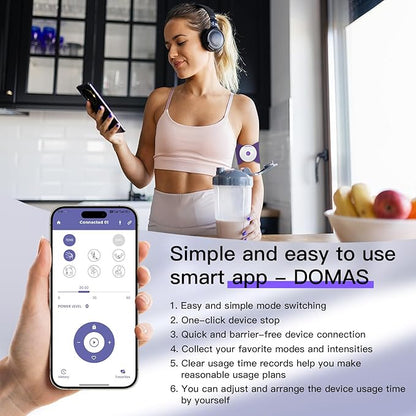 Wireless TENS & EMS Unit Back Pain Relief Massager - Image 4